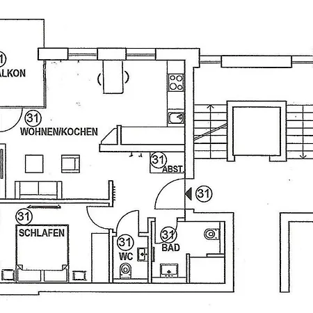 Ensemble 31 Stra Apartment *